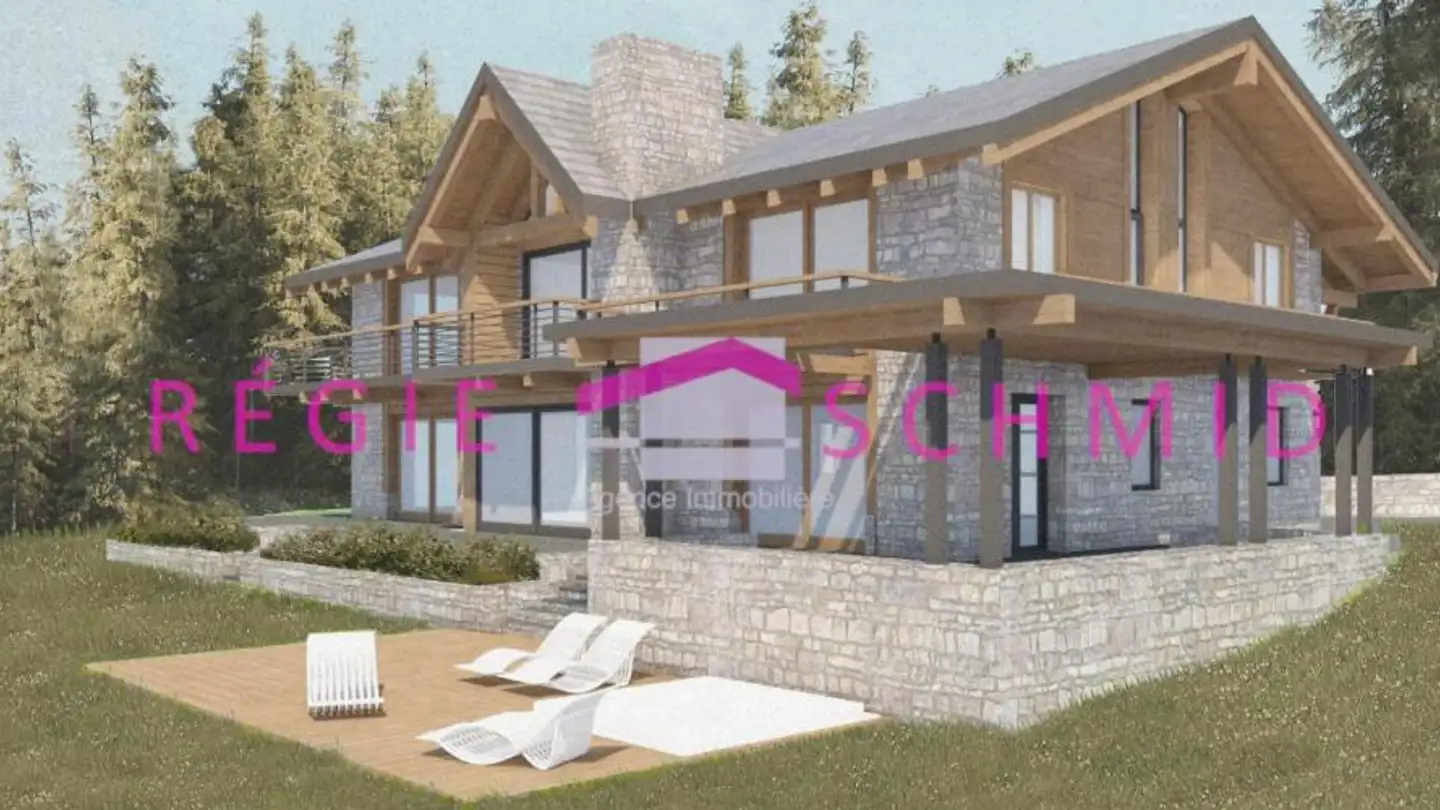Maison individuelle à vendre - Route De Crans-Montana, 3963 Montana