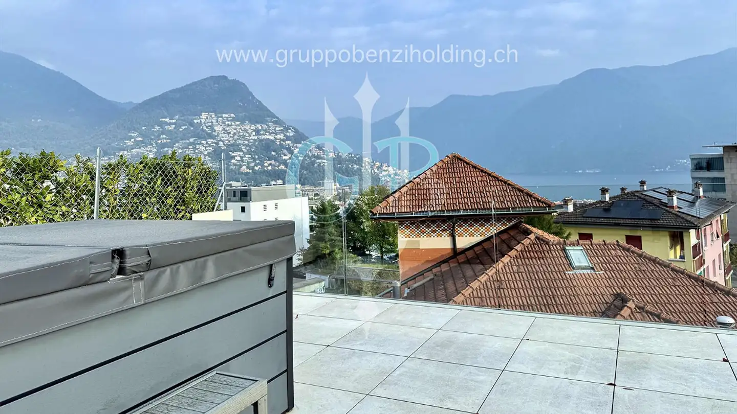 Appartement en terrasse à vendre - Via Al Ponte 25, 6900 Massagno - Photo 2