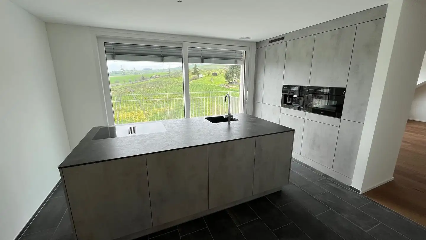 Dachgeschosswohnung mieten - Püntstrasse 3b, 8216 Oberhallau