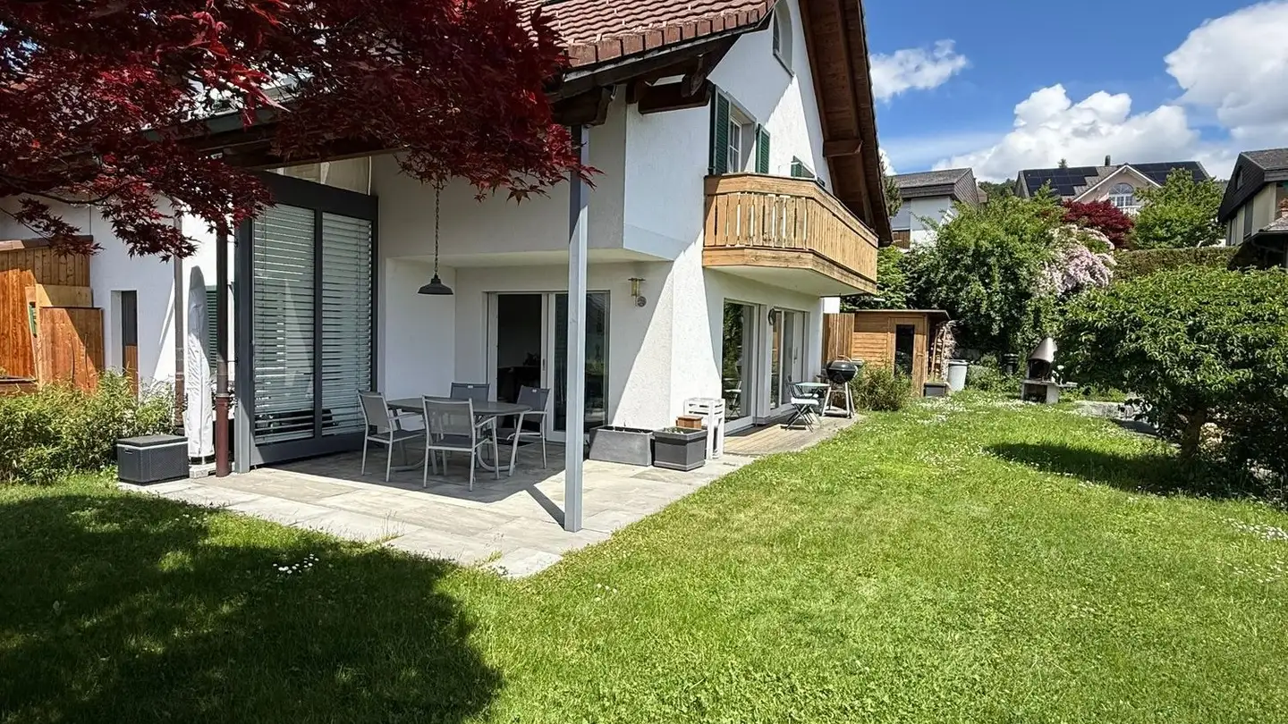Semi-detached house for rent - Rebhalde 4b, 8733 Eschenbach SG