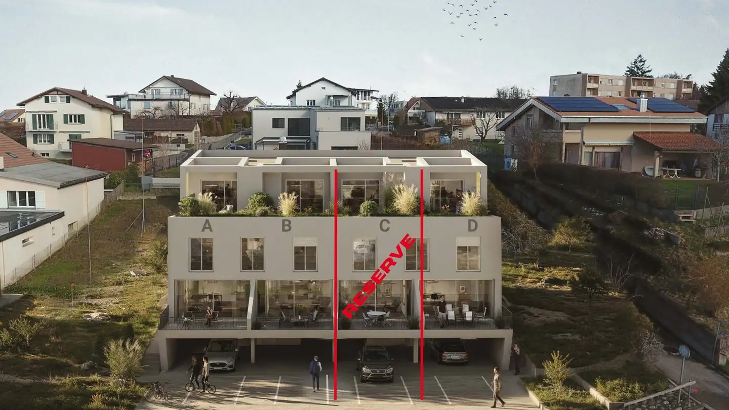 Row house for sale - Chemin De La Combetta 17, 1723 Marly - Photo 2