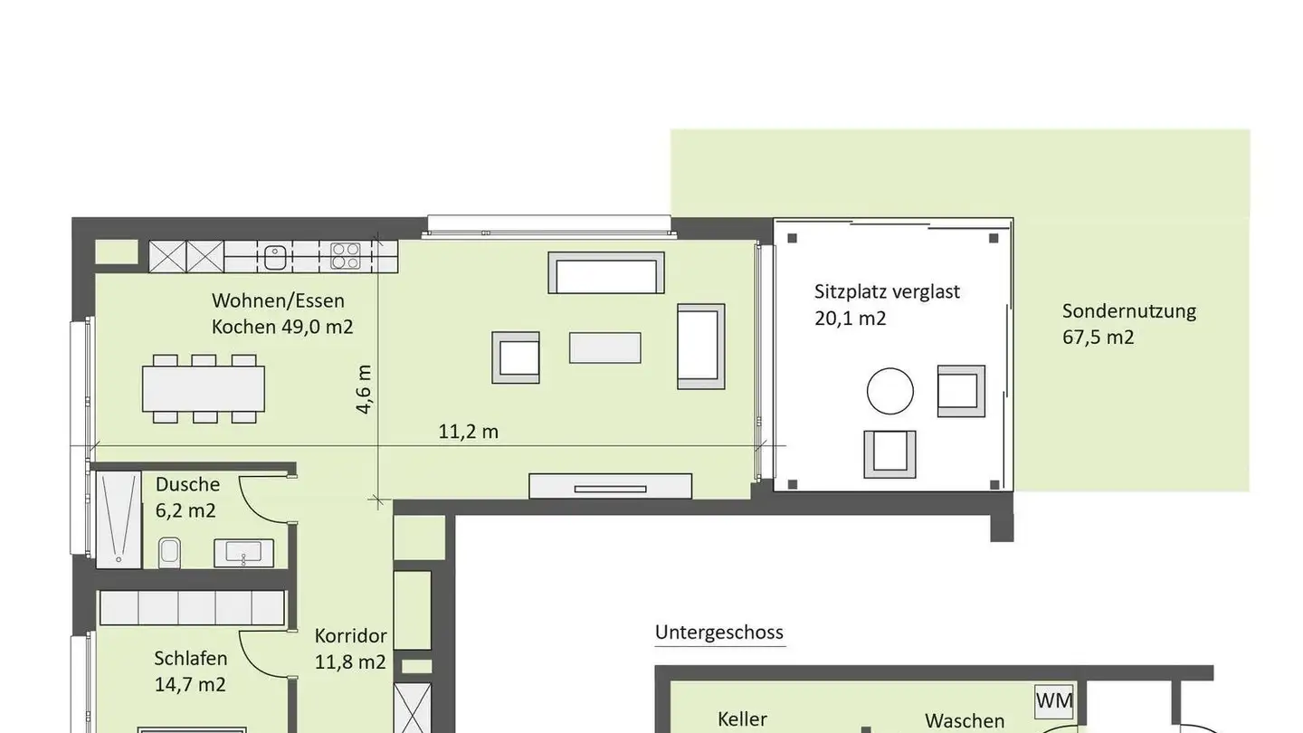 Apartment for rent - Hohleichstrasse 2, 8360 Eschlikon TG