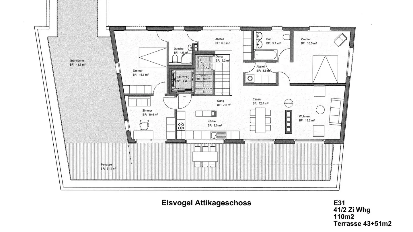 Attique à louer - Mülimattweg 15, 5073 Gipf-Oberfrick - Photo 2