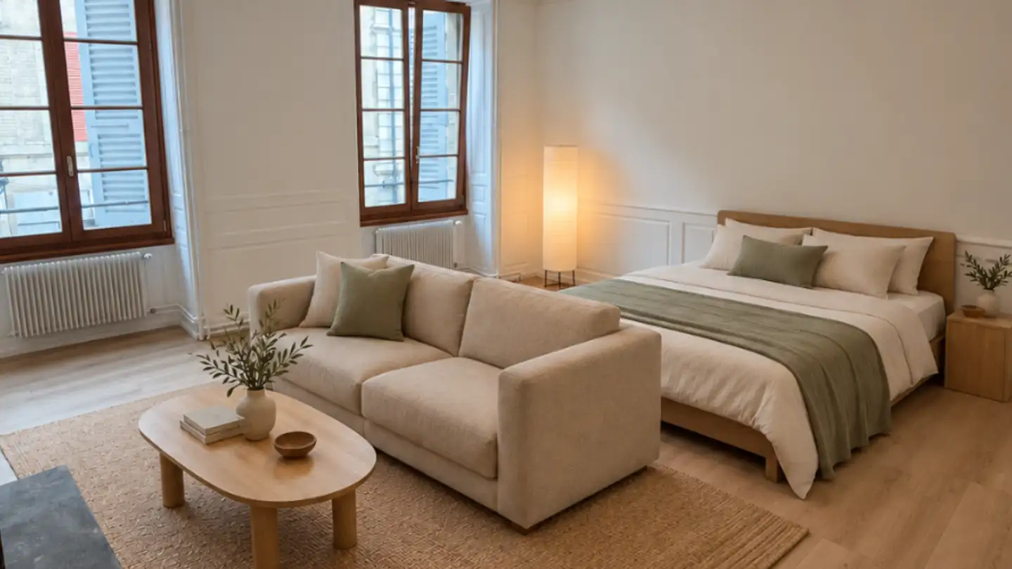 Studio à louer - Rue de Rive 44, 1260 Nyon - Photo 2