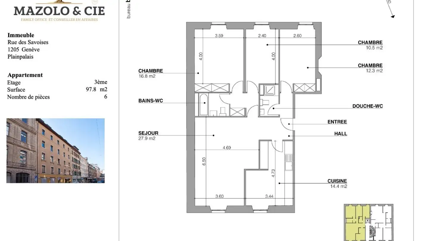 Appartamento in affitto - Rue Des Savoises, 1205 Genève - Foto 3