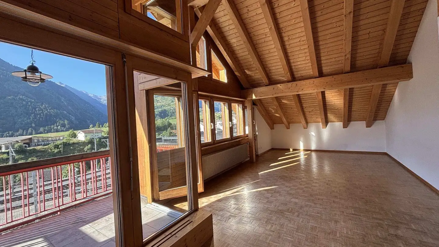 Attic flat for rent - Via Dalla Staziun 5, 7180 Disentis/Mustér - Photo 4