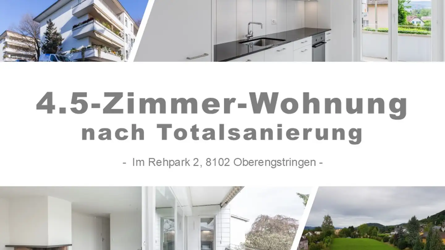 Appartamento in affitto - Im Rehpark 2, 8102 Oberengstringen