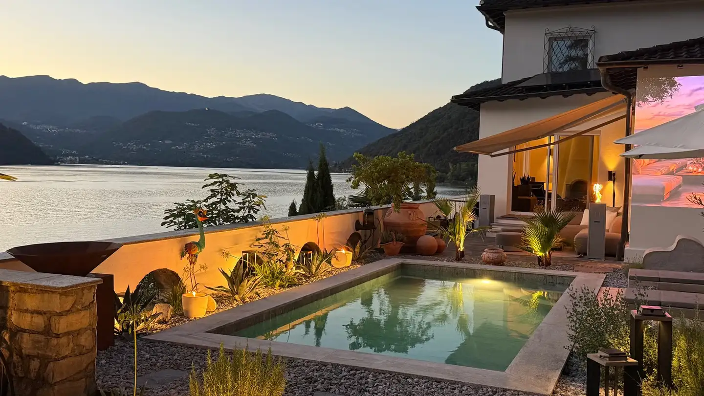 Maison individuelle à louer - Preda Dei Buchi 4, 6922 Morcote
