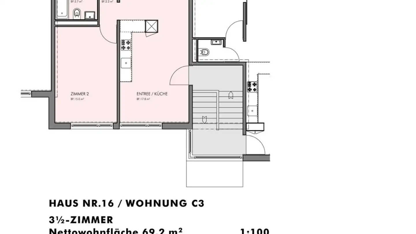 Wohnung mieten - Wachtstrasse 16, 8134 Adliswil - Foto 3