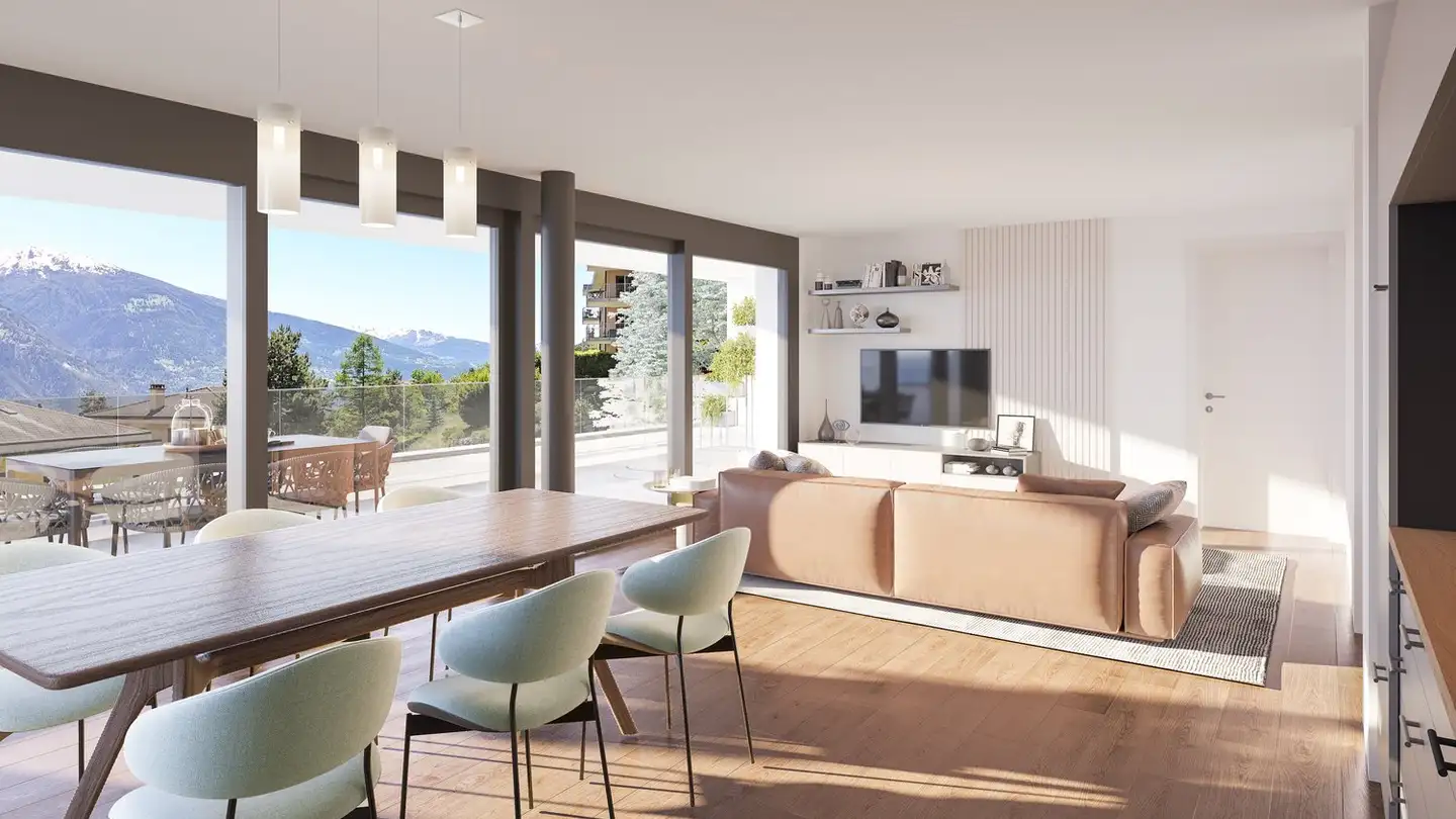 Appartement en terrasse à vendre - Route De Somberbondes, 3973 Venthône - Photo 3