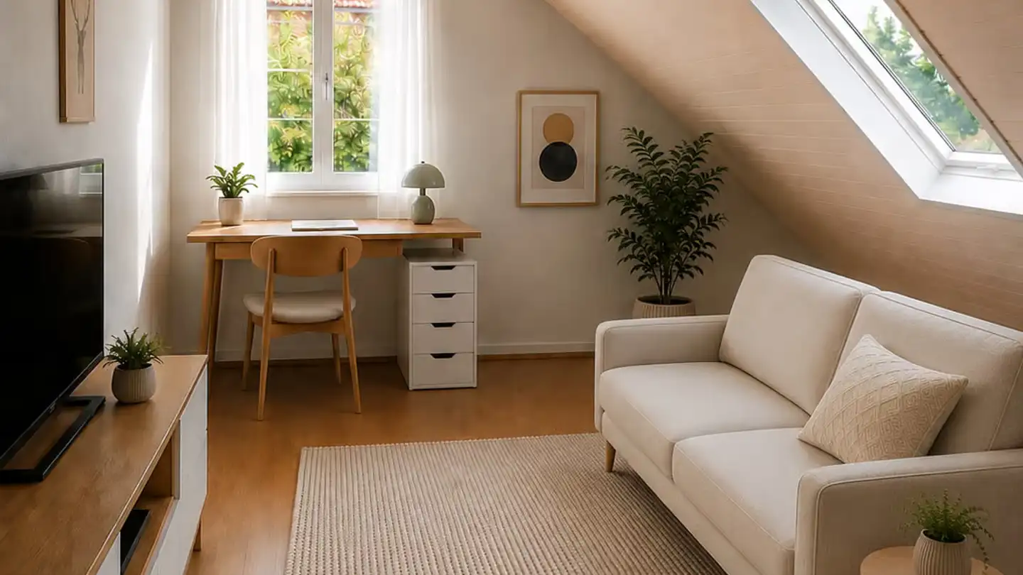 Dachgeschosswohnung mieten - Stuckersgraben 126, 3533 Bowil