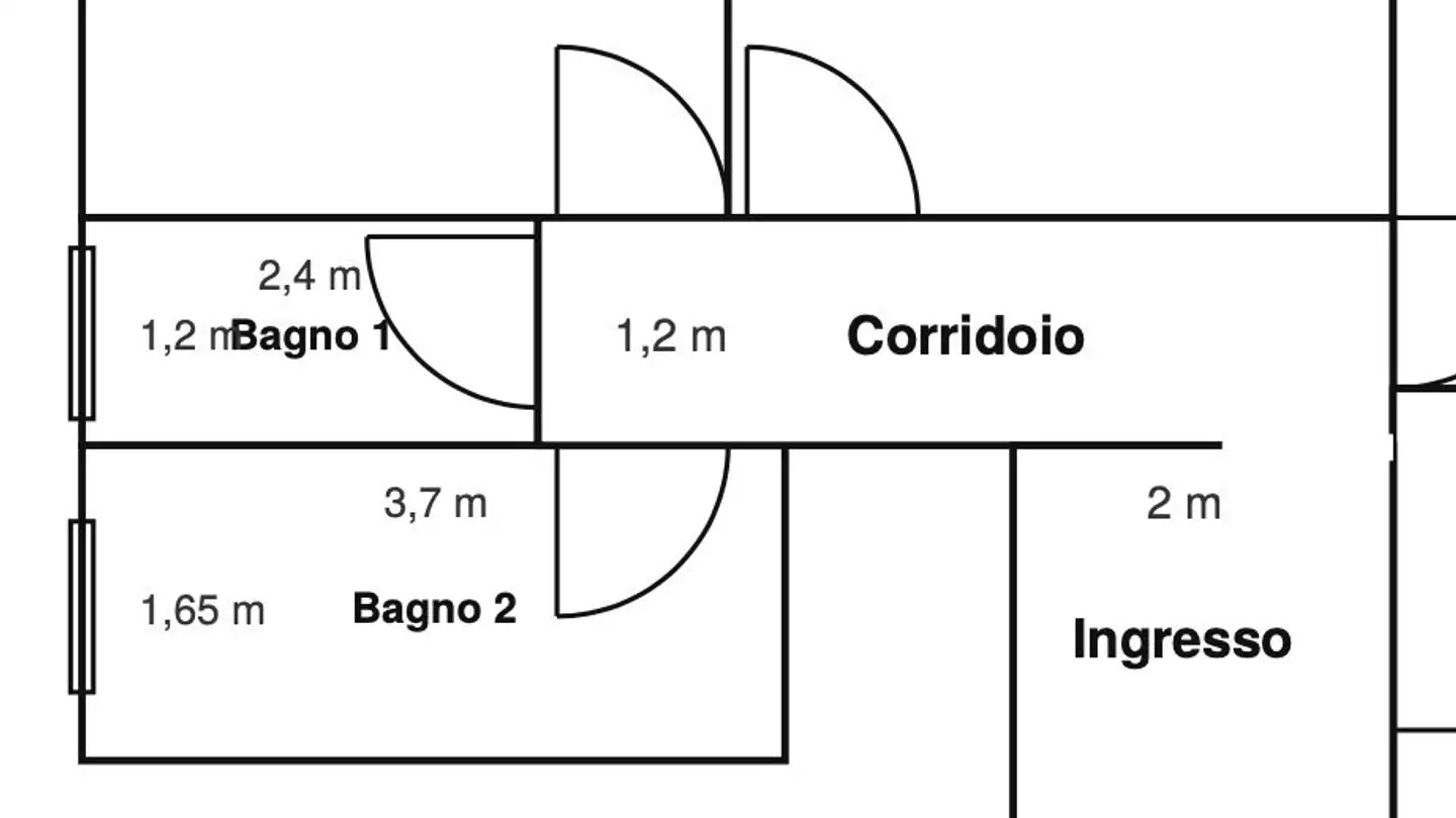 Wohnung mieten - Via Ai Crotti, 6830 Chiasso