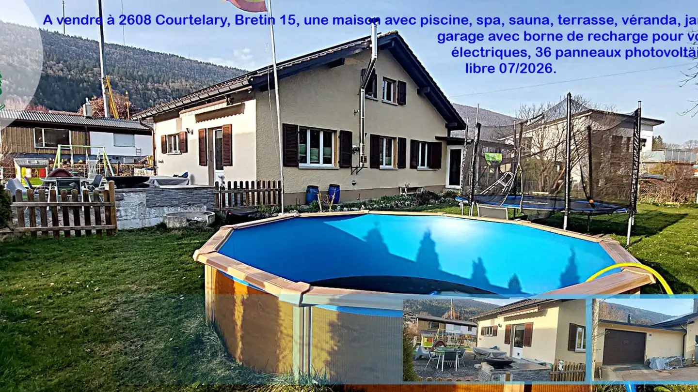 Maison individuelle à vendre - Bretin 15, 2608 Courtelary