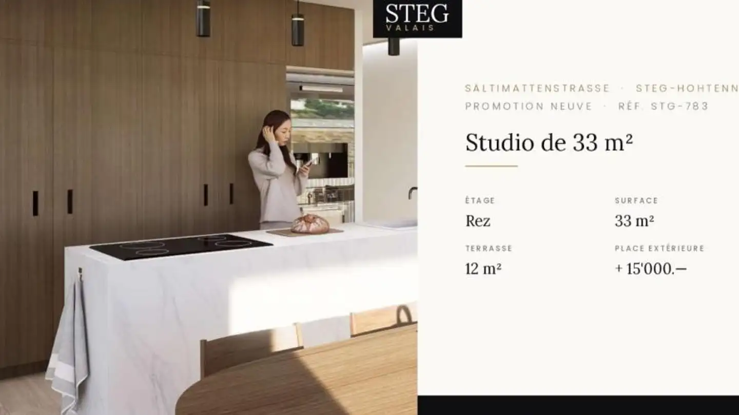 Apartment for sale - Sältimattenstrasse, 3940 Steg VS