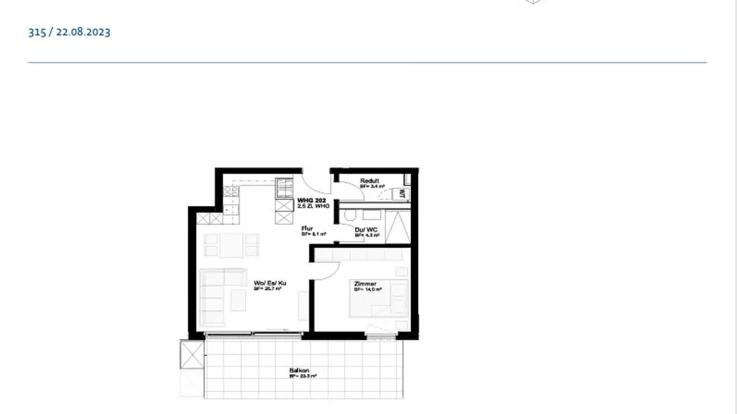 Apartment for rent - Oberglatterstrasse 5, 8184 Bachenbülach - Photo 3