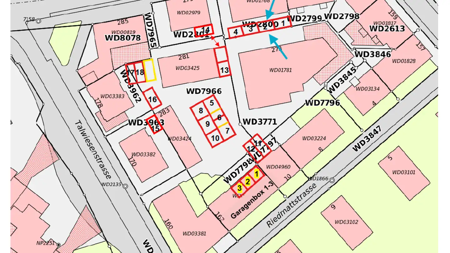 Place de parking extérieure à louer - Birmensdorferstrasse 271, 8055 Zürich - Photo 3