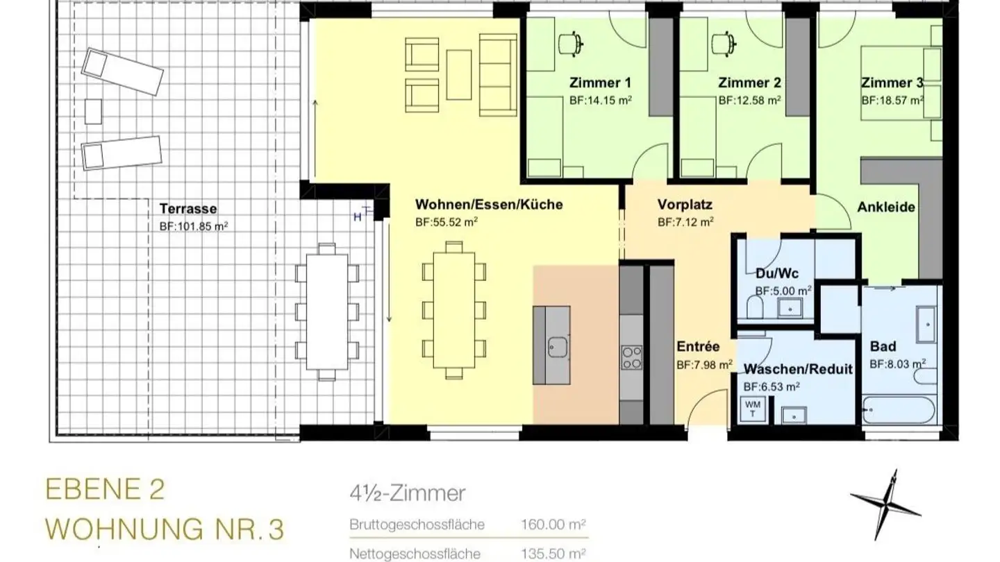 Stepped apartment for rent - Weingasse 90, 5613 Hilfikon - Photo 2