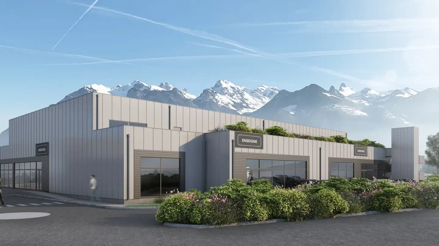 Grande magazzino in affitto - Route De Lausanne 27, 1853 Yvorne