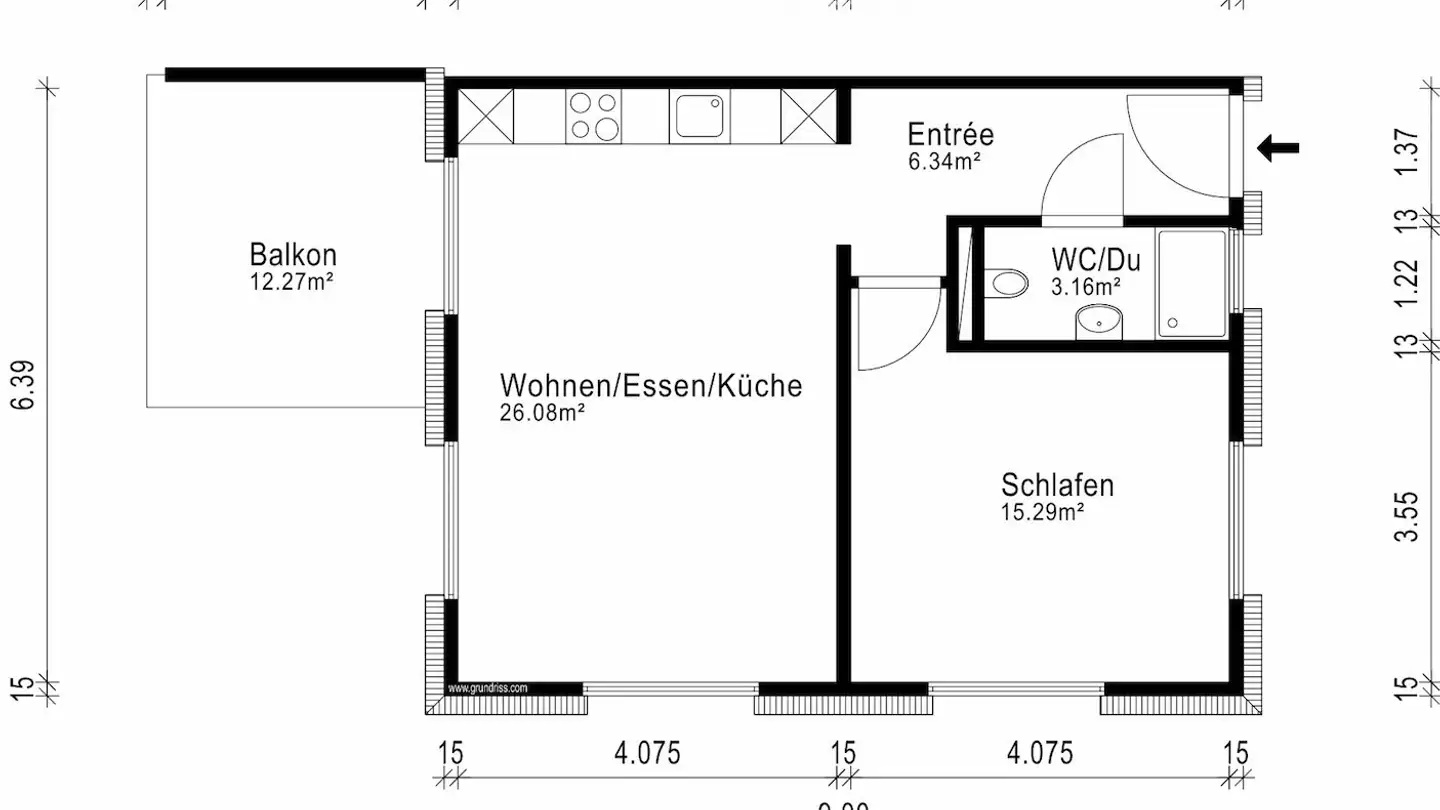 Apartment for rent - Fliederweg 15a, 4562 Biberist - Photo 2