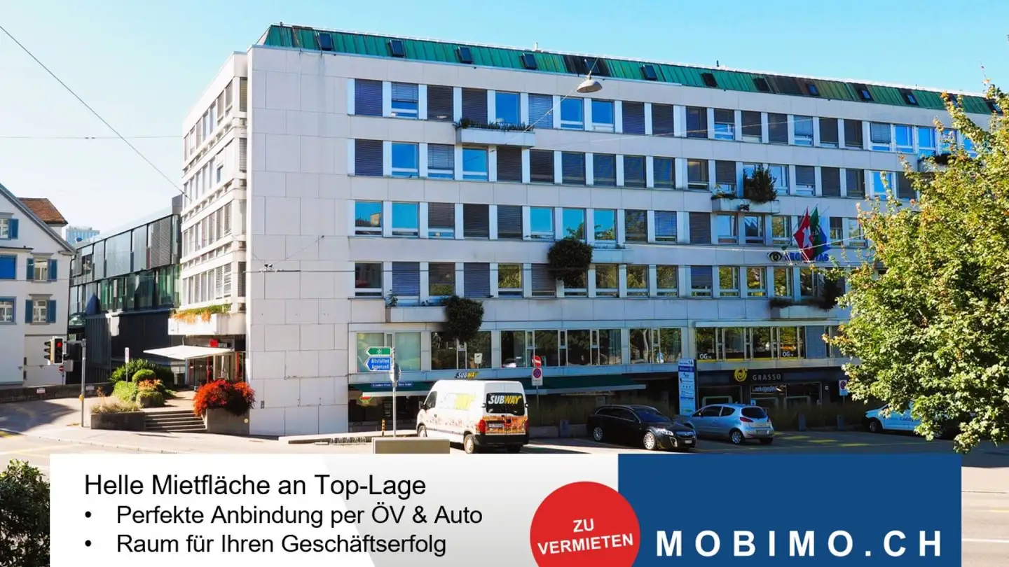 Bureau à louer - Am Pärkli 16, 9000 St. Gallen
