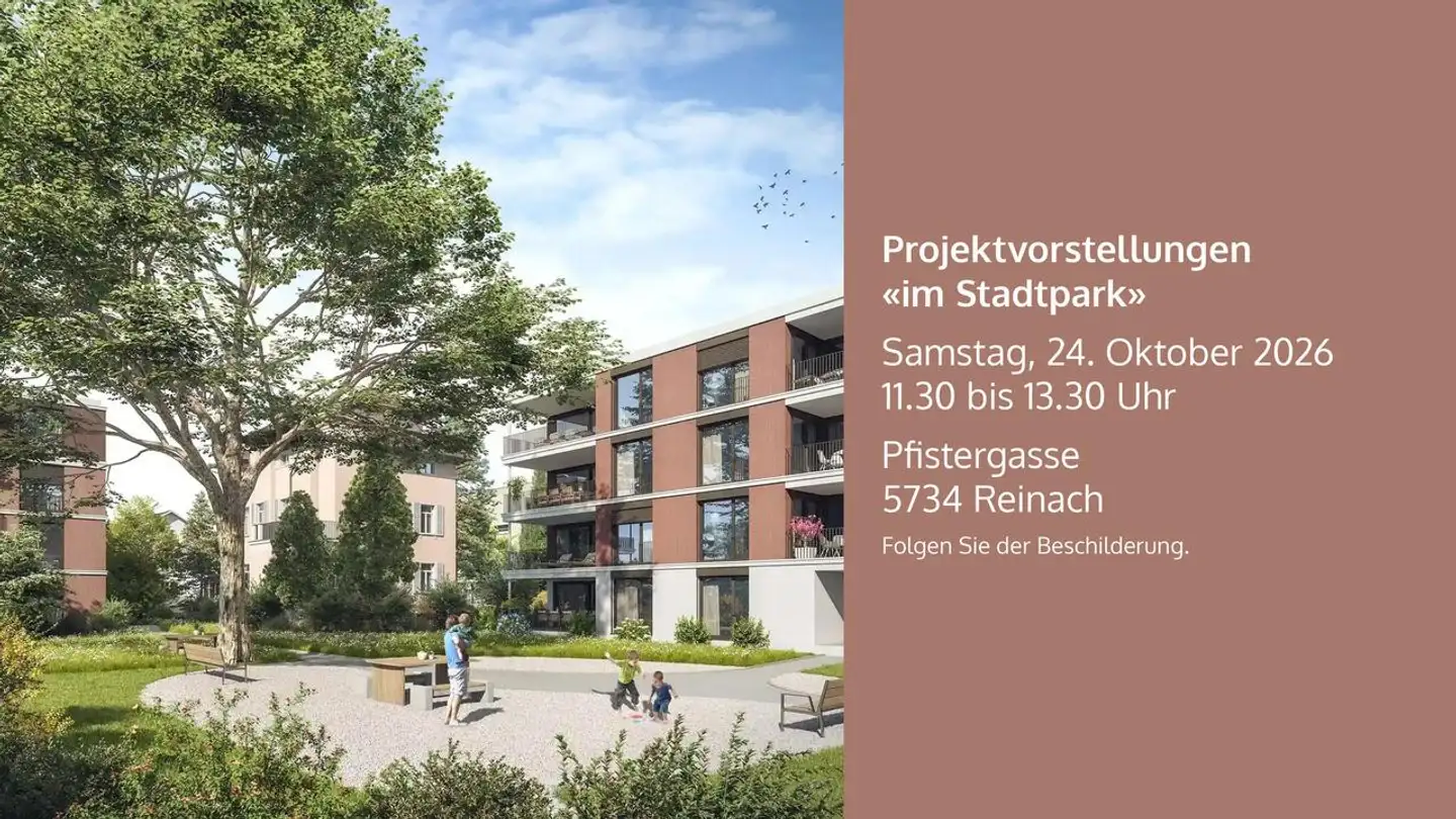 Appartamento in vendita - Pfistergasse 3, 5734 Reinach AG