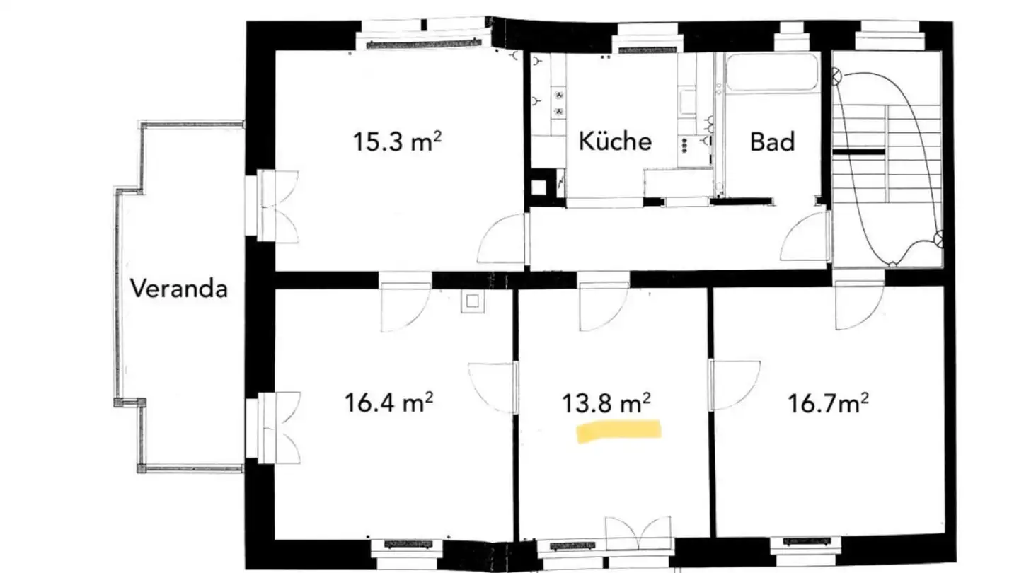 Stanza singola in affitto - 6004 Luzern - Photo 3