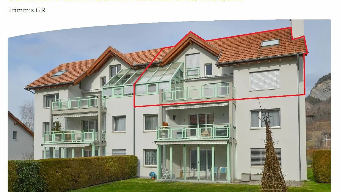 Appartement à louer - Gartaweg 13a, 7203 Trimmis