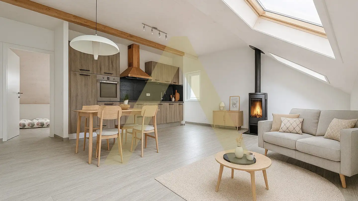 Wohnung kaufen - 1071 Rivaz