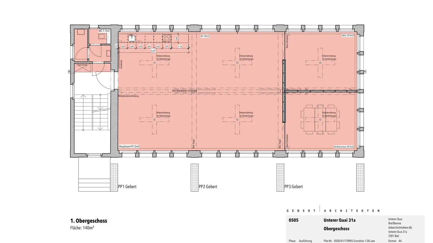 Spazio ufficio in affitto - Quai Du Bas / Unterer Quai 31a, 2502 Biel/Bienne - Foto 2