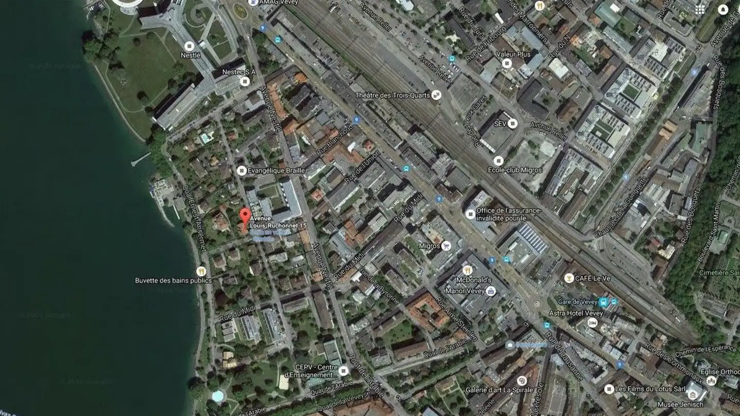 Parcheggio sotterraneo in affitto - Avenue Louis-Ruchonnet 15, 1800 Vevey