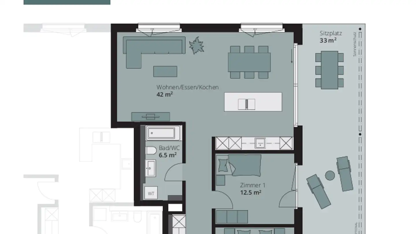 Appartement à louer - Seewies, 8594 Güttingen - Photo 3