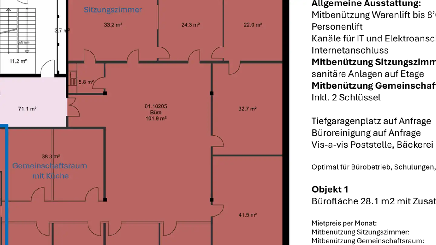 Spazio ufficio in affitto - Herbergstrasse 11, 9524 Zuzwil SG - Photo 4