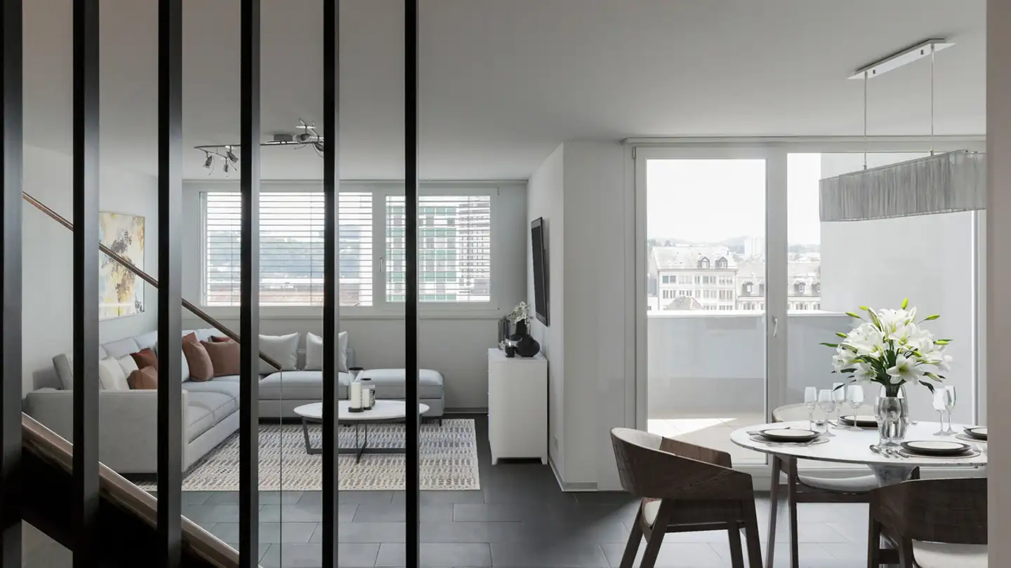 Duplex for rent - Rue Louis-d'Affry, 1700 Fribourg - Photo 3