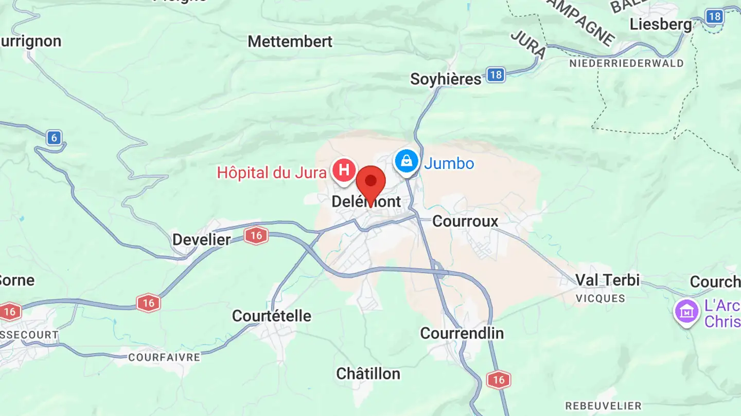 Appartement à louer - Rue Des Bâts 14, 2800 Delémont