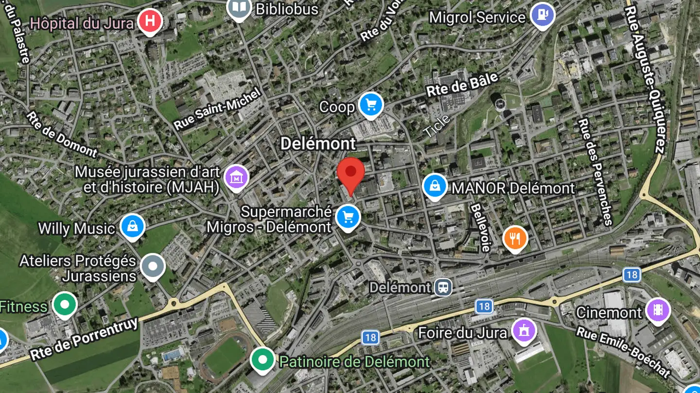 Appartement à louer - Rue Des Bâts 14, 2800 Delémont - Photo 2