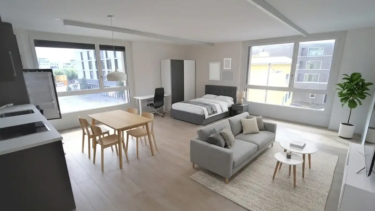 Furnished apartment for rent - Rue Du Pont-Neuf 4, 2800 Delémont