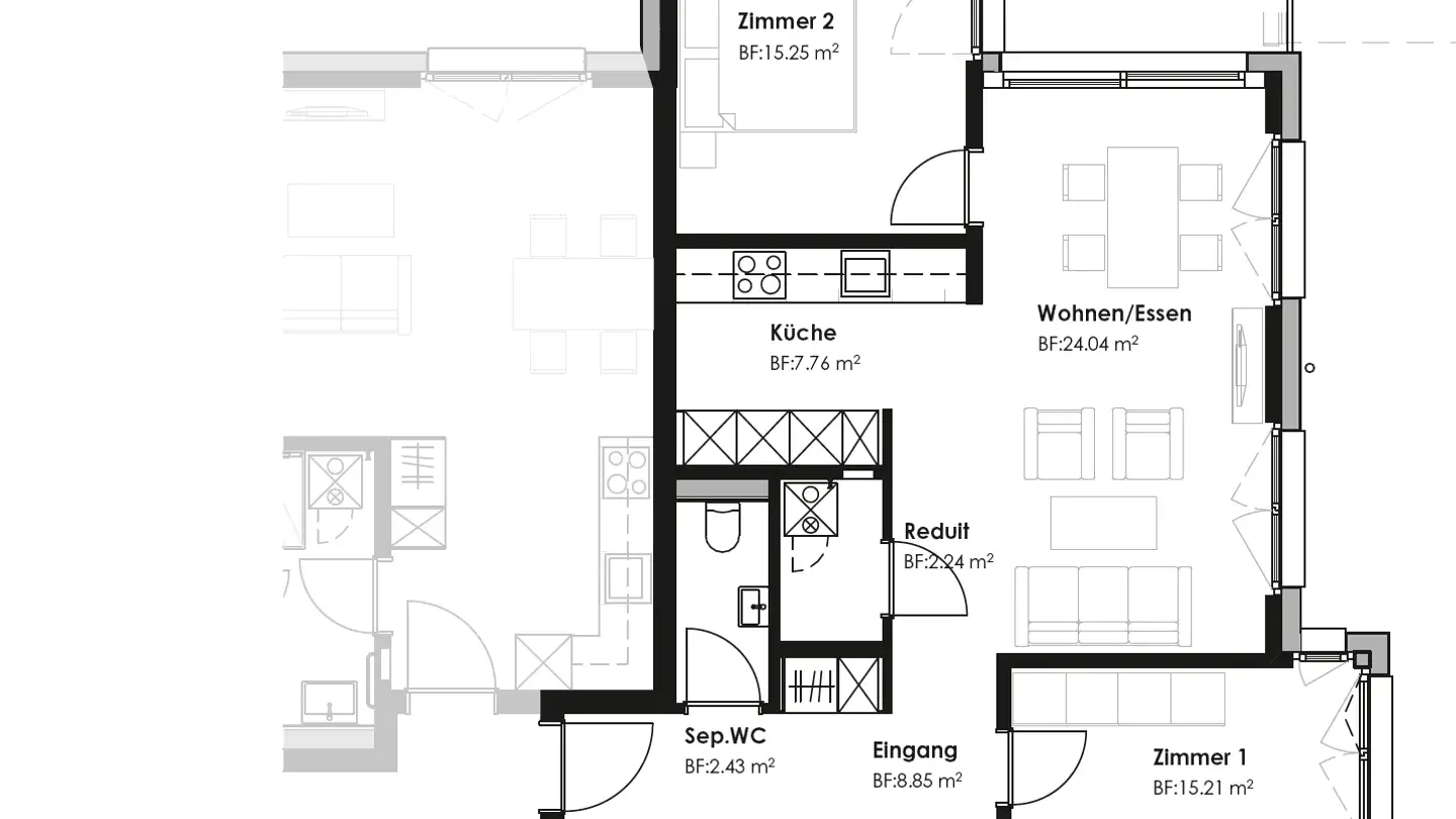 Appartamento in affitto - Schlosstalstrasse 164, 8408 Winterthur - Photo 3