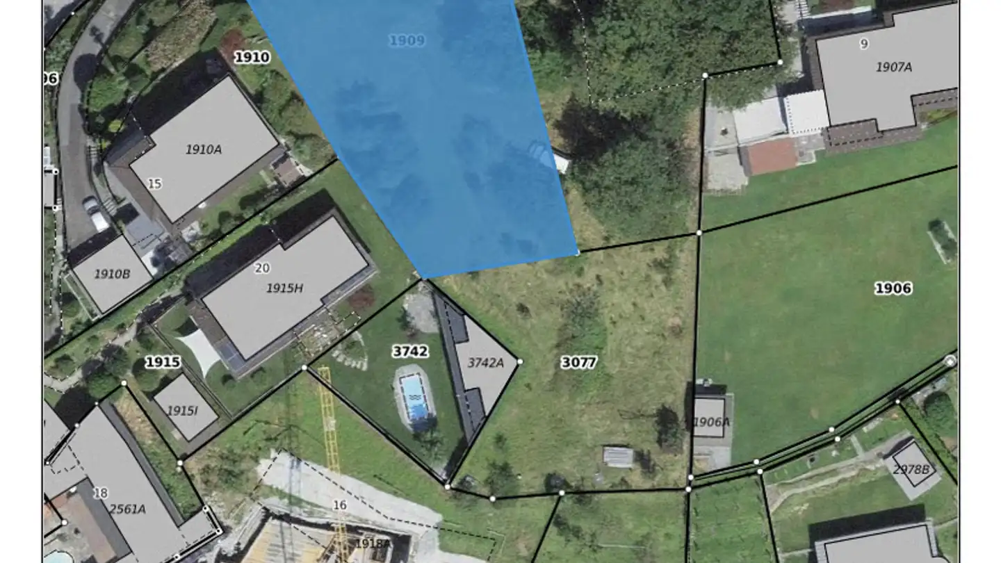 Constructible plot for sale - Via Del Bagio, 6512 Giubiasco
