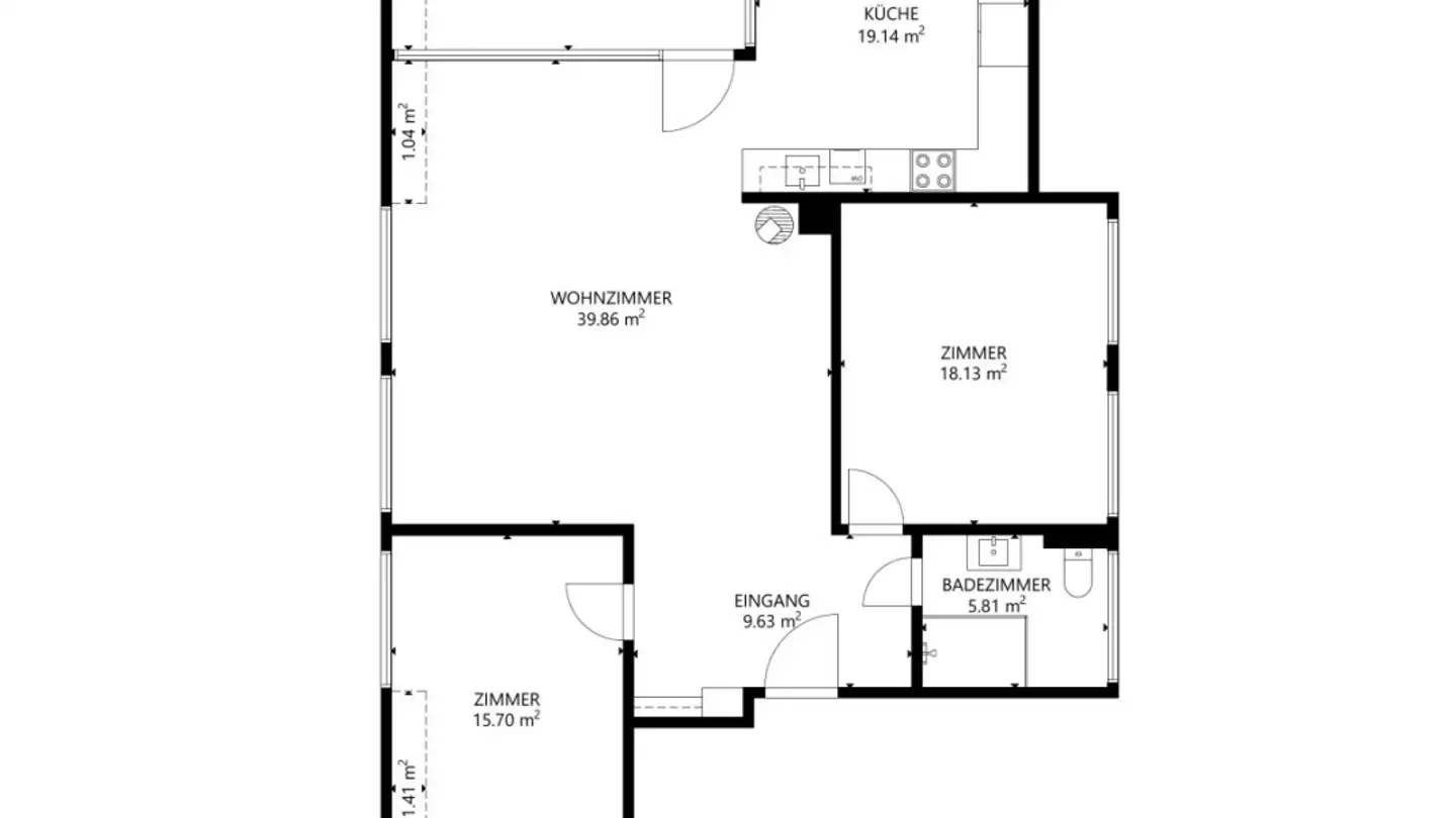 Appartement à louer - Wahlenweg 1e, 3634 Thierachern - Photo 4