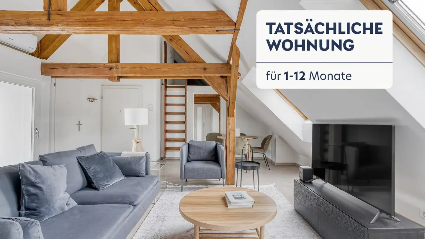 Appartement meublé à louer - Badenerstrasse 841, 8048 Zürich