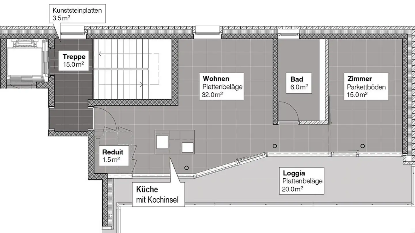 Appartamento in affitto - Tägernaustrasse 1, 8645 Jona - Photo 2