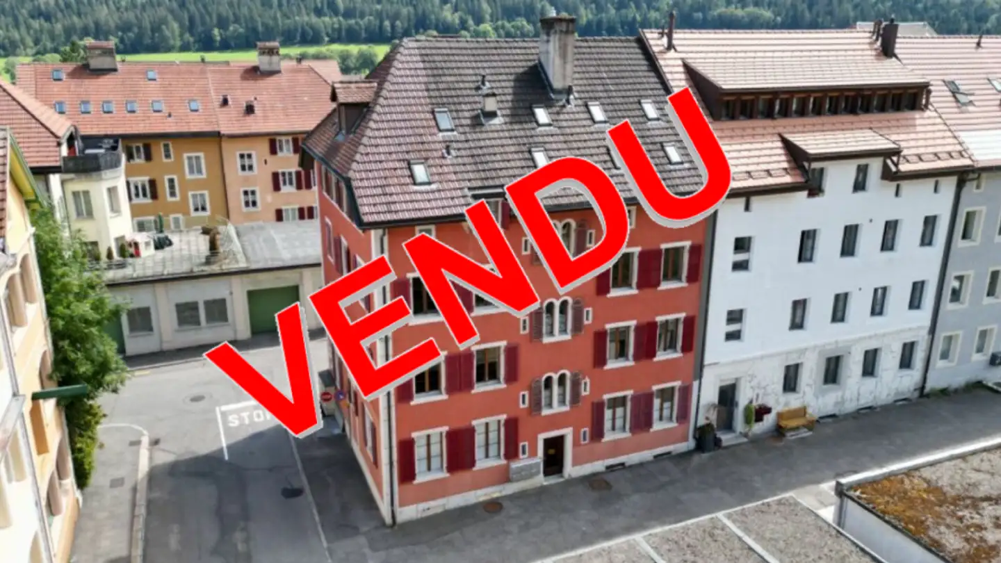 Mehrfamilienhaus kaufen - Rue Pierre-Jolissaint 33, 2610 St-Imier