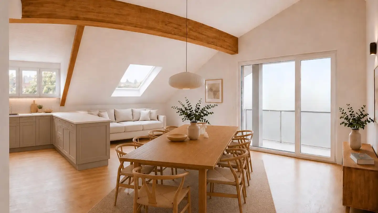 Attico in vendita - Kaplaneistrasse 21, 3182 Ueberstorf