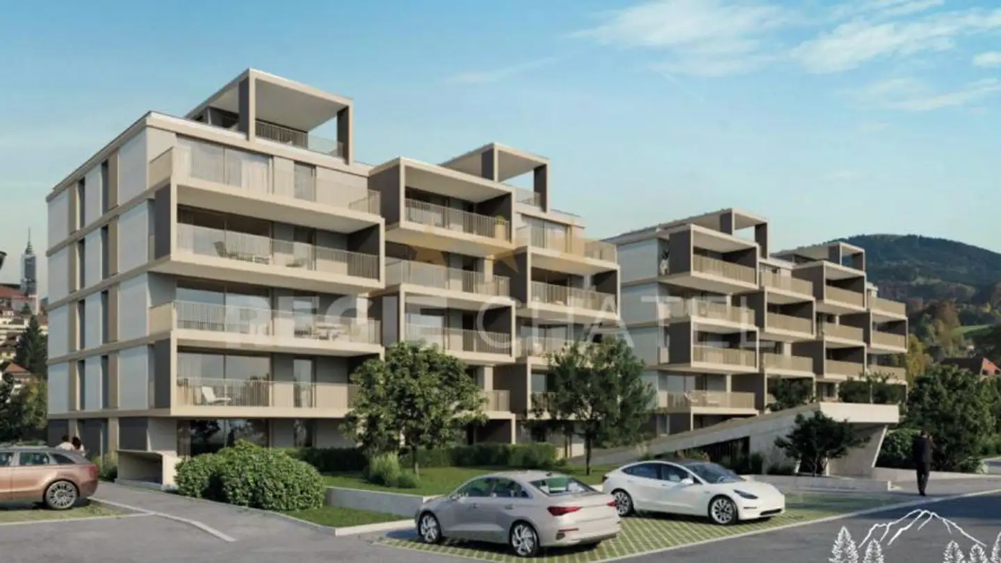 Wohnung mieten - Avenue de la Gare 35, 1618 Châtel-St-Denis