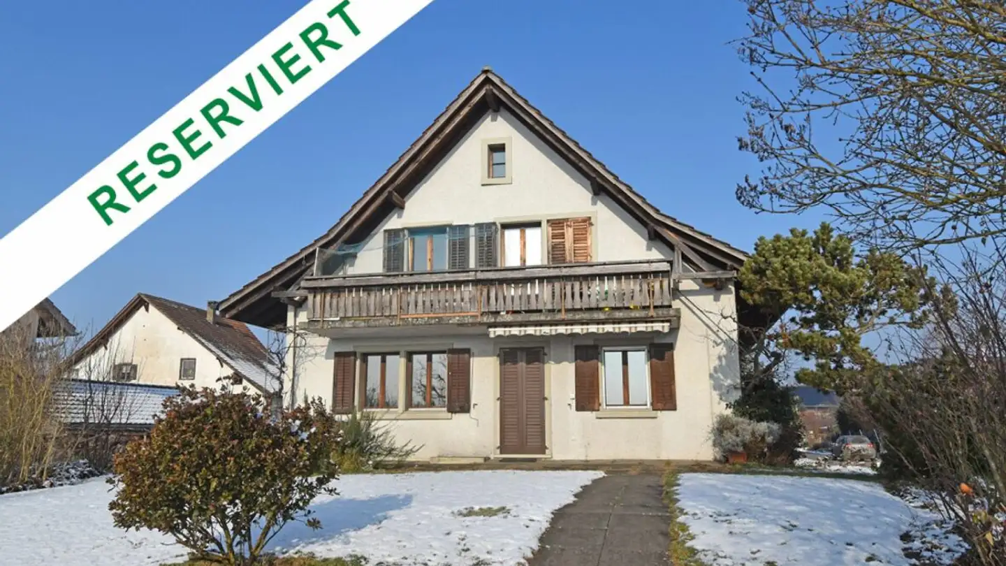 Einfamilienhaus kaufen - Ausserdorfstrasse 62, 8933 Maschwanden