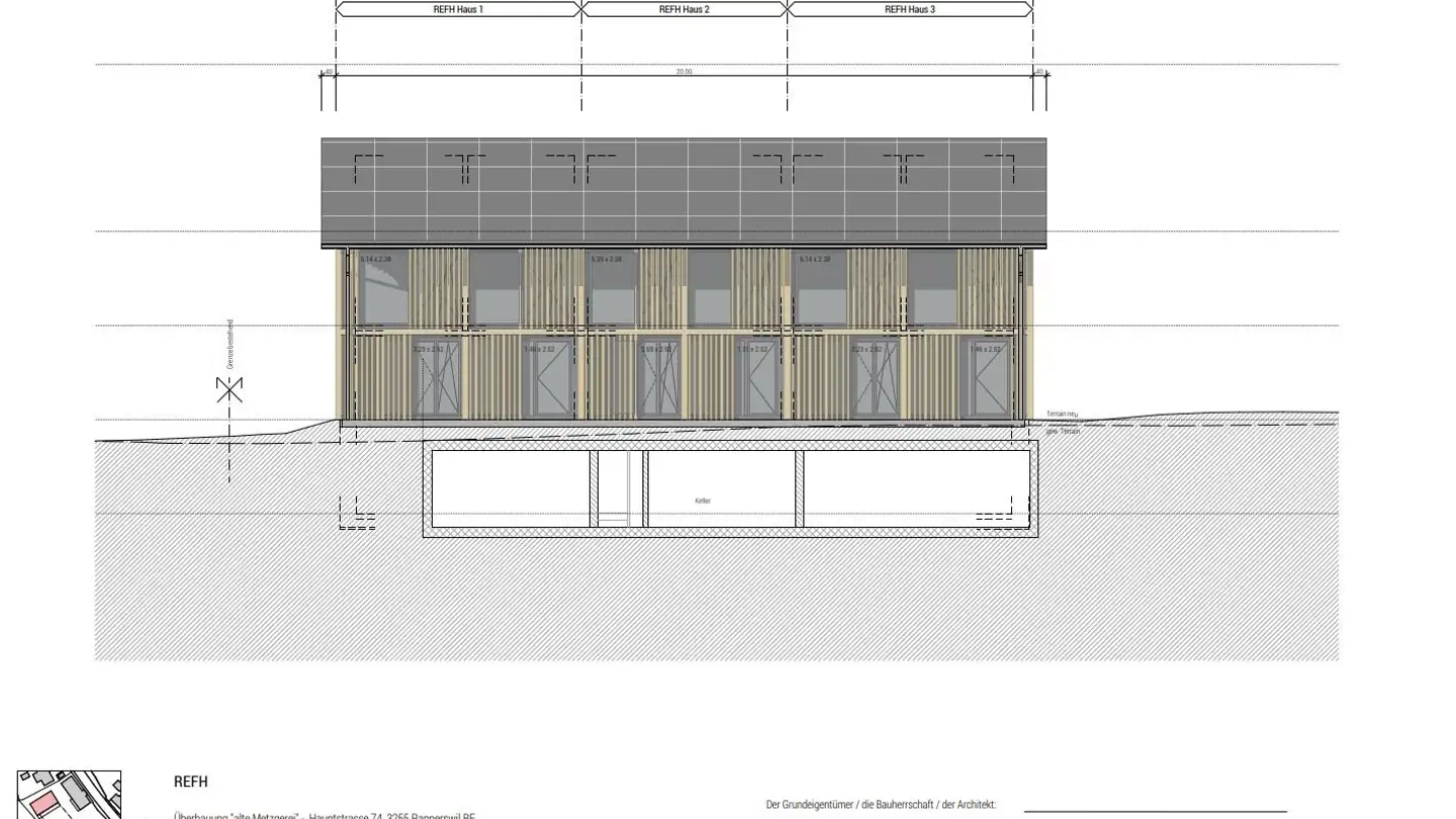 Maison en terrasse à vendre - Hauptstrasse 74, 3255 Rapperswil BE