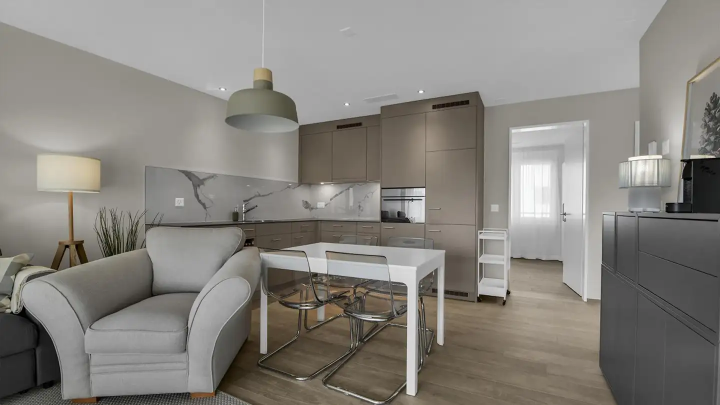 Möblierte Wohnung mieten - Zentralstrasse 55, 8212 Neuhausen am Rheinfall
