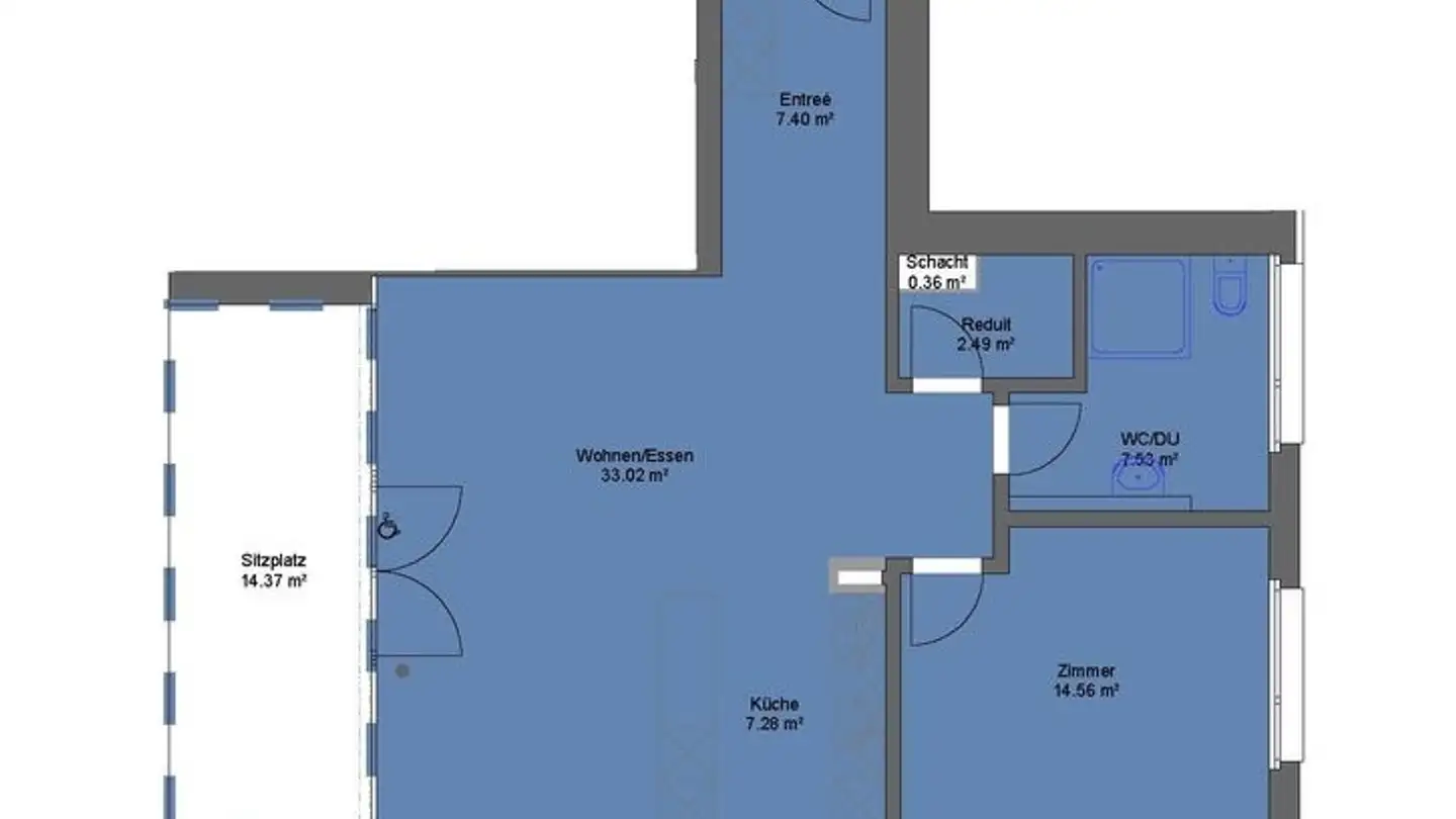 Apartment for rent - Heuweg 12, 4665 Oftringen - Photo 2