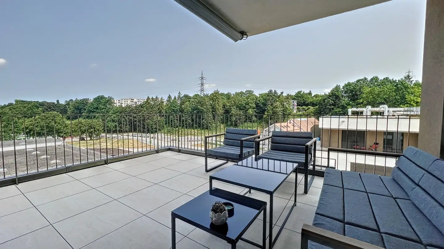 Dachgeschosswohnung mieten - Rue Des Frères-Lumière, 1723 Marly