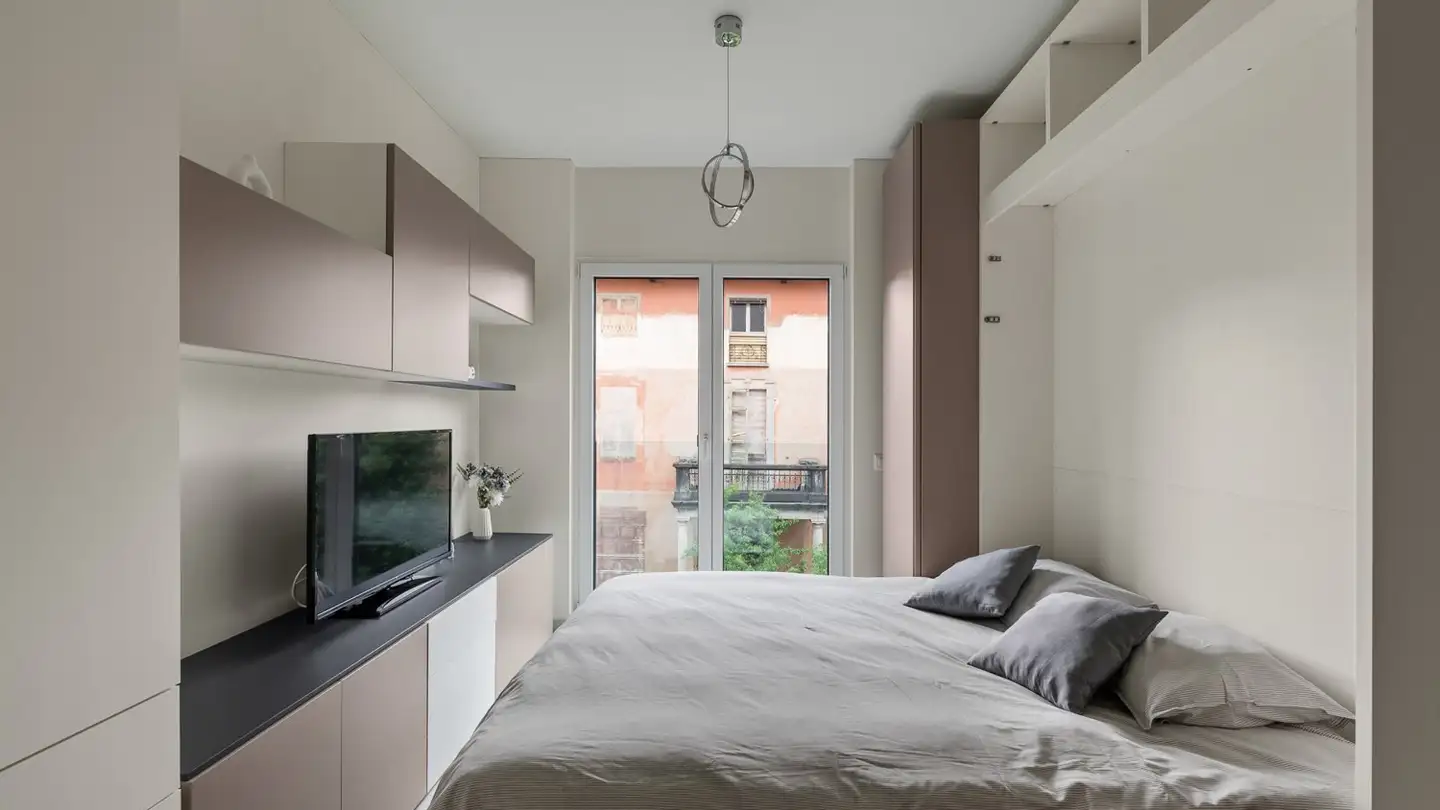 Möblierte Wohnung mieten - Via Francesco Borromini 23, 6900 Lugano - Foto 4